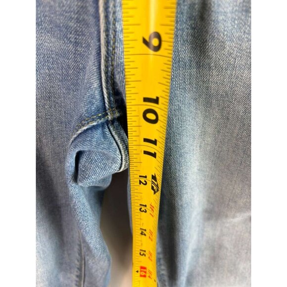 Reiss Womens High Rise Button Fly Skinny Jeans Blue Denim Size 28R Regular - Picture 7 of 12